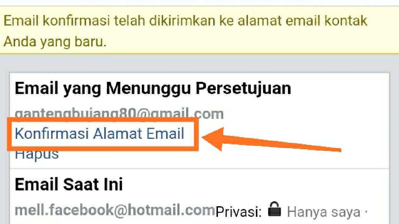 Cara mengganti email FB yang tidak bisa dibuka