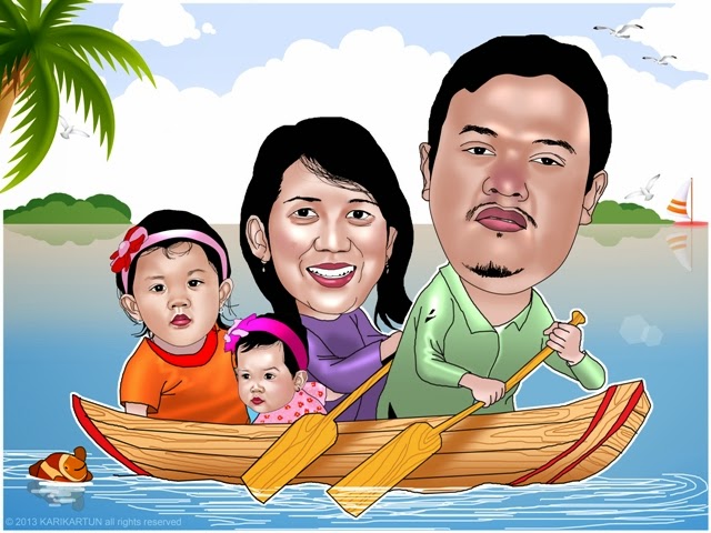 Karikartun Gambar Karikatur Buat Keluarga Tercinta Tema Kecil Kayak Poto