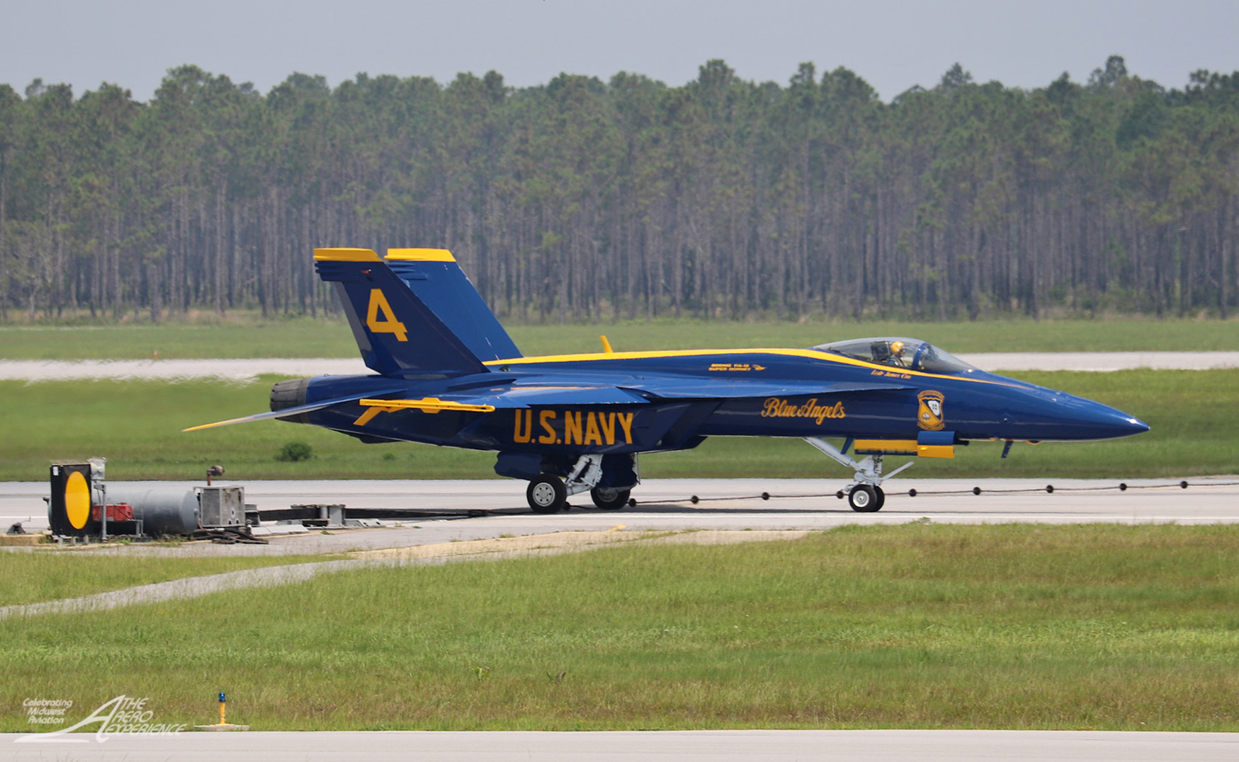 The Aero Experience Blue Angels Hold Practice Session at NAS Pensacola, FL