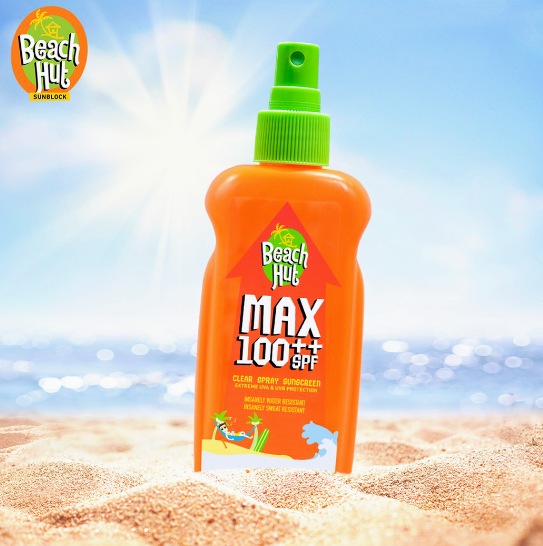 Sunprotect Skin with Beach Hut MAX SPF100++ Sunscreen Spray with