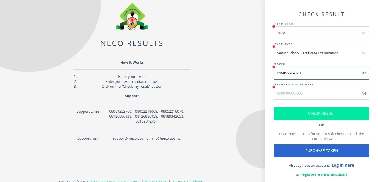 2022 NECO GCE (Nov/Dec) Result Checker [PHOTOS]