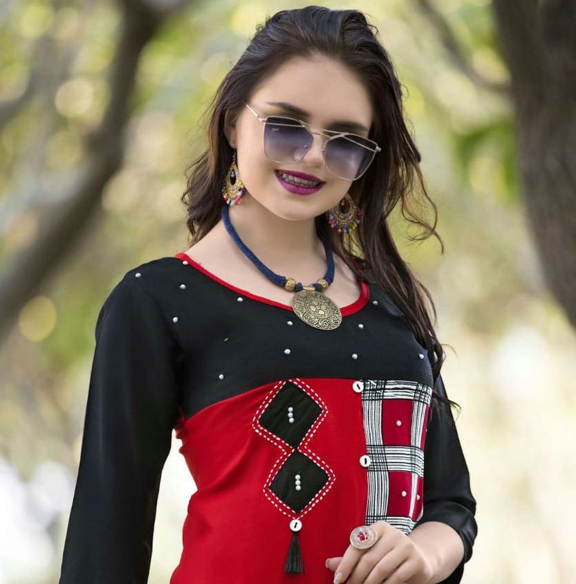 Buy BIBA Off White Solid Round Neck A-Line Womens Kurti | Shoppers Stop