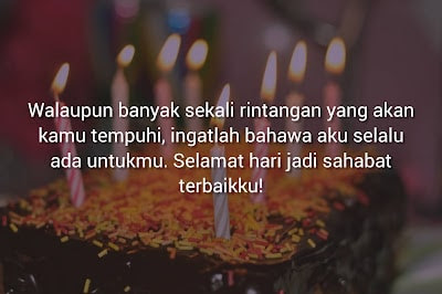 Ucapan terima kasih sempena hari jadi