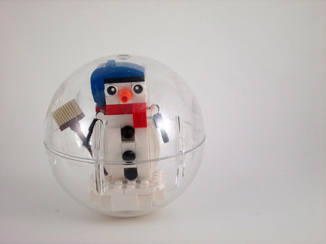 MOC LEGO Boneco de neve