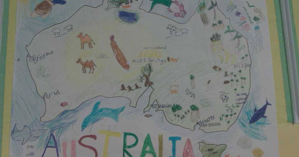 Activities for Kids: Australia Map