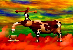 paintings surrealism surrealist cow neo movement bunuel surreal andalou chien un luis writing gcse cultures across famous milk futurism draft