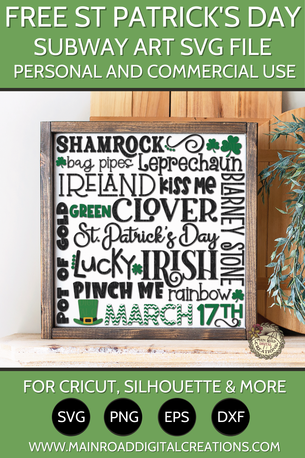St. Patrick's Day Earrings Free SVG File for Cricut