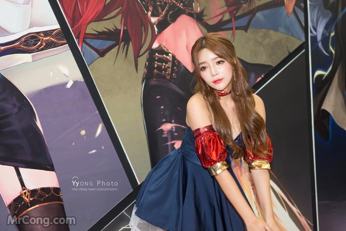 Ji Yeon&#39;s beauty at G-Star 2016 exhibition (103 photos) photo 5-18