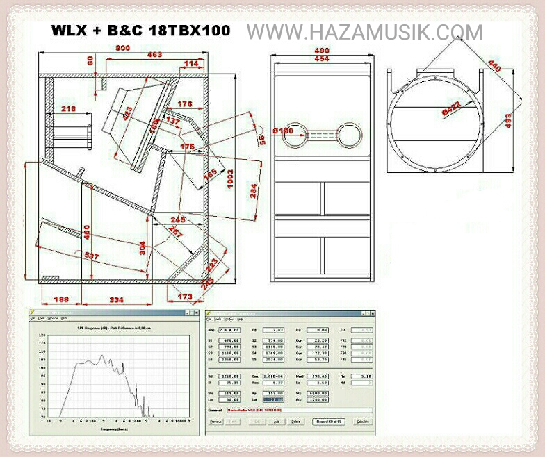 Рупор для вч динамика чертеж