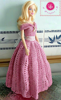 ropita para muñecas a crochet