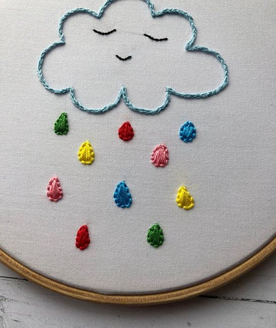 Hình thêu tay dễ thương - Hình 20