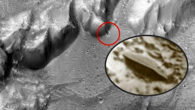 UFO News ~ UFO crashed into a crater on Mars? and MORE Ufo%2Bcrash%2Bcrater%2Bmars