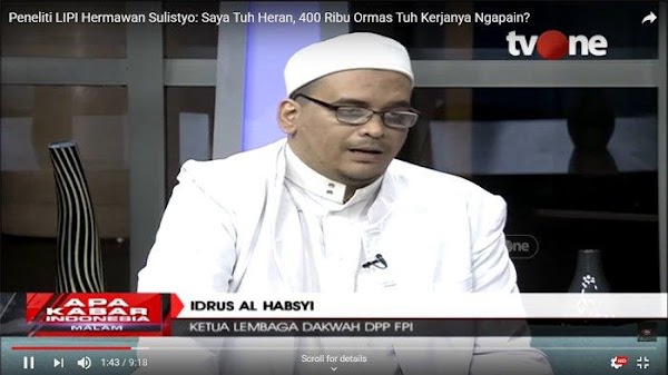 Bukan Hapus NKRI, Ini Konsep Khilafah Menurut FPI, Termasuk Dorong OKI Cetak Mata Uang Sendiri