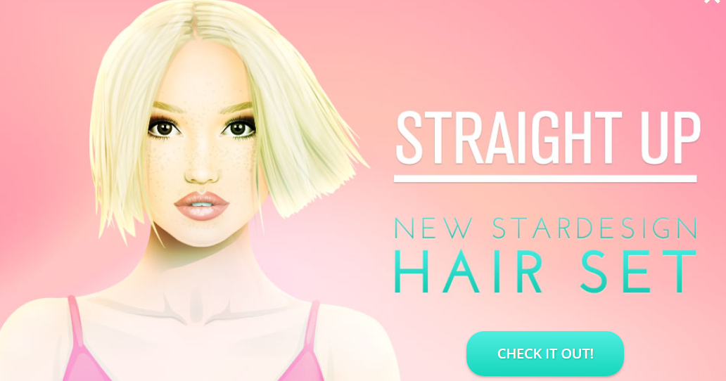 Stardoll's Most Wanted...: NEW STARDESIGN HAIR