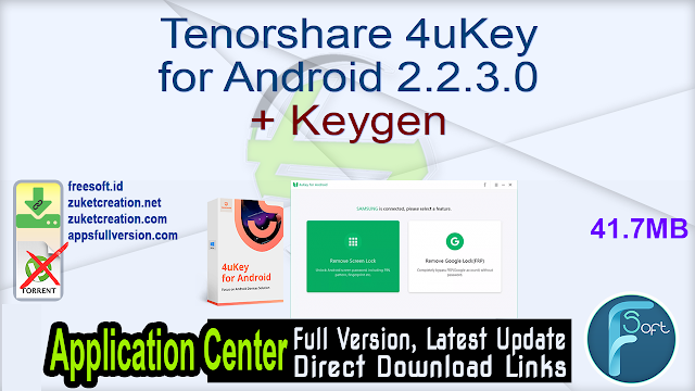 tenorshare 4ukey full cracked