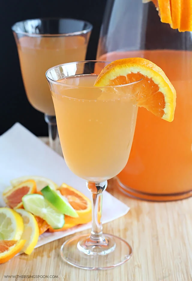 Citrus White Wine Spritzers The Rising Spoon