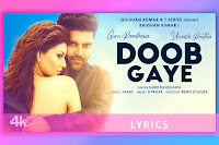 डूब गए Doob Gaye Lyrics and Karaoke by Guru Randhawa and Urvashi Rautela