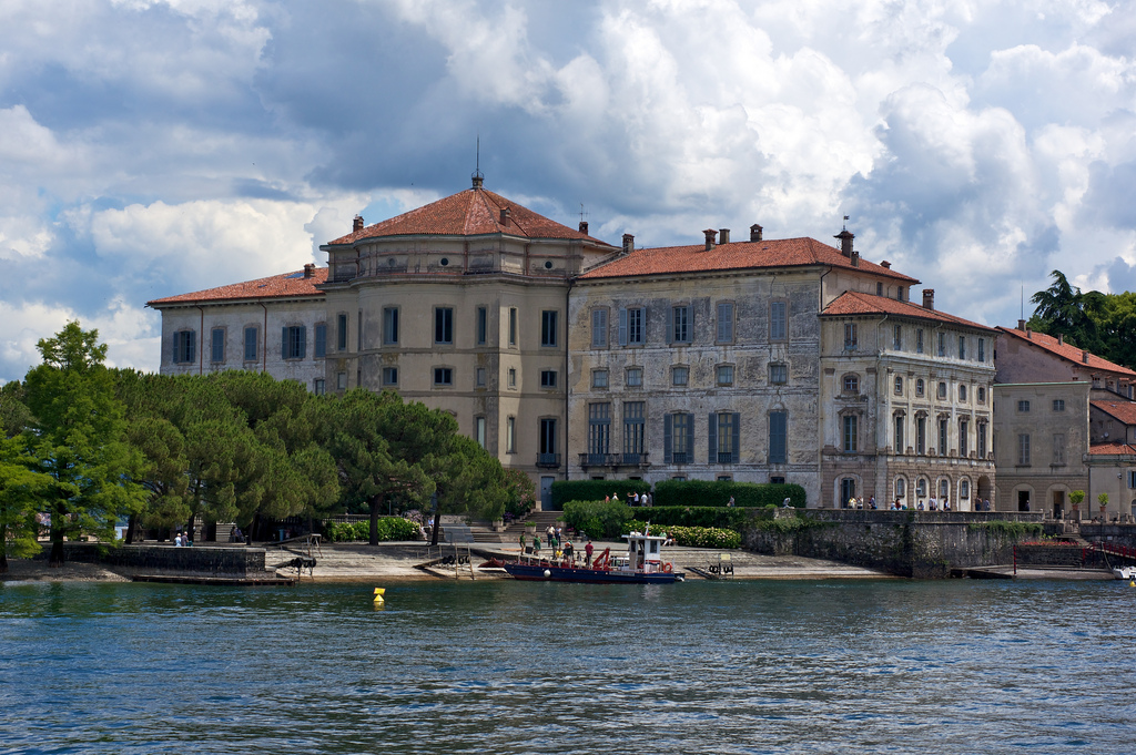 loveisspeed....... The Palace of Isola Bella on Lake Maggiore..Palazzo