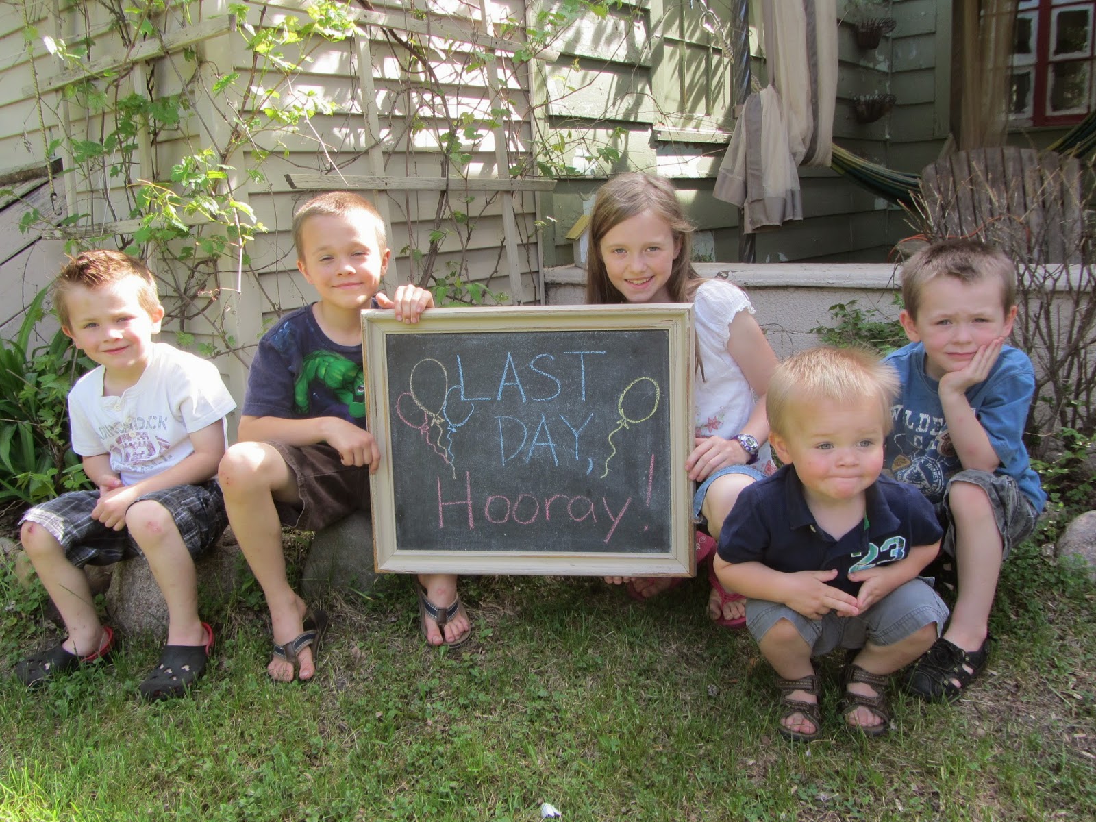 Last Day, Hooray! 2014 {How one family celebrated the last day of homeschool} The Unlikely Homeschool
