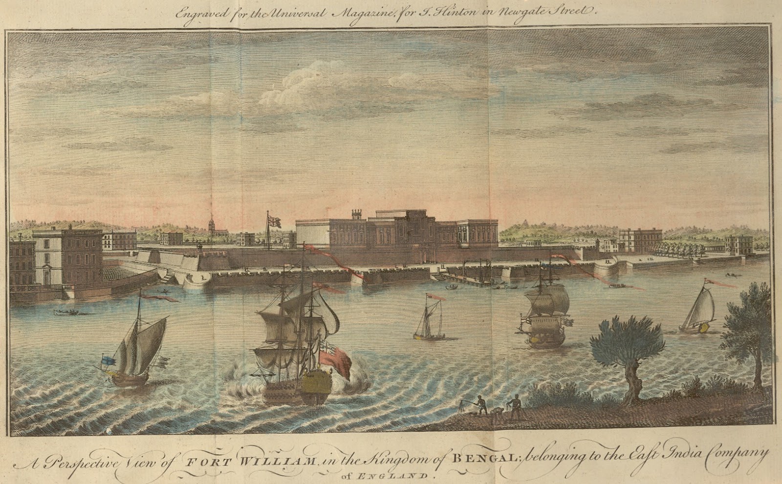 The Siege of Calcutta (1756) by the Nawab of Bengal inspired the 