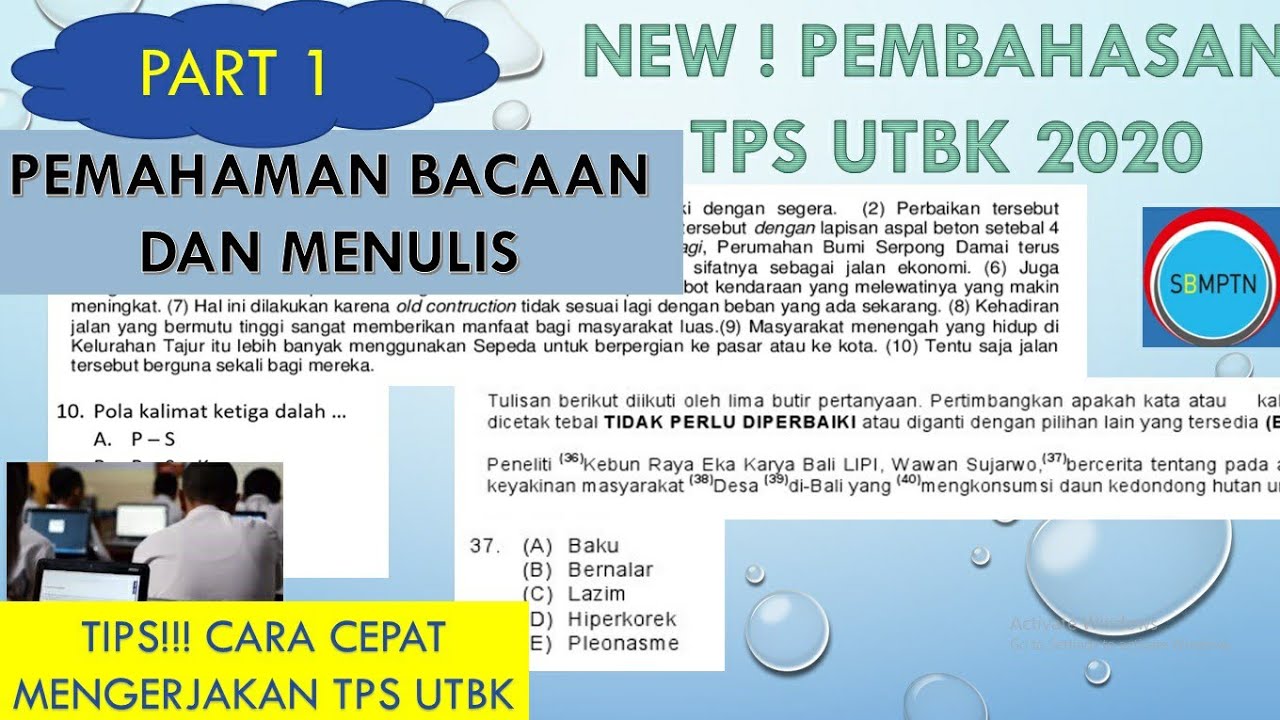 Download Contoh Soal Tes Potensi Skolastik Pemahaman