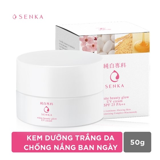 KEM TRẮNG DA CHỐNG NẮNG BAN NGÀY 50G – SENKA