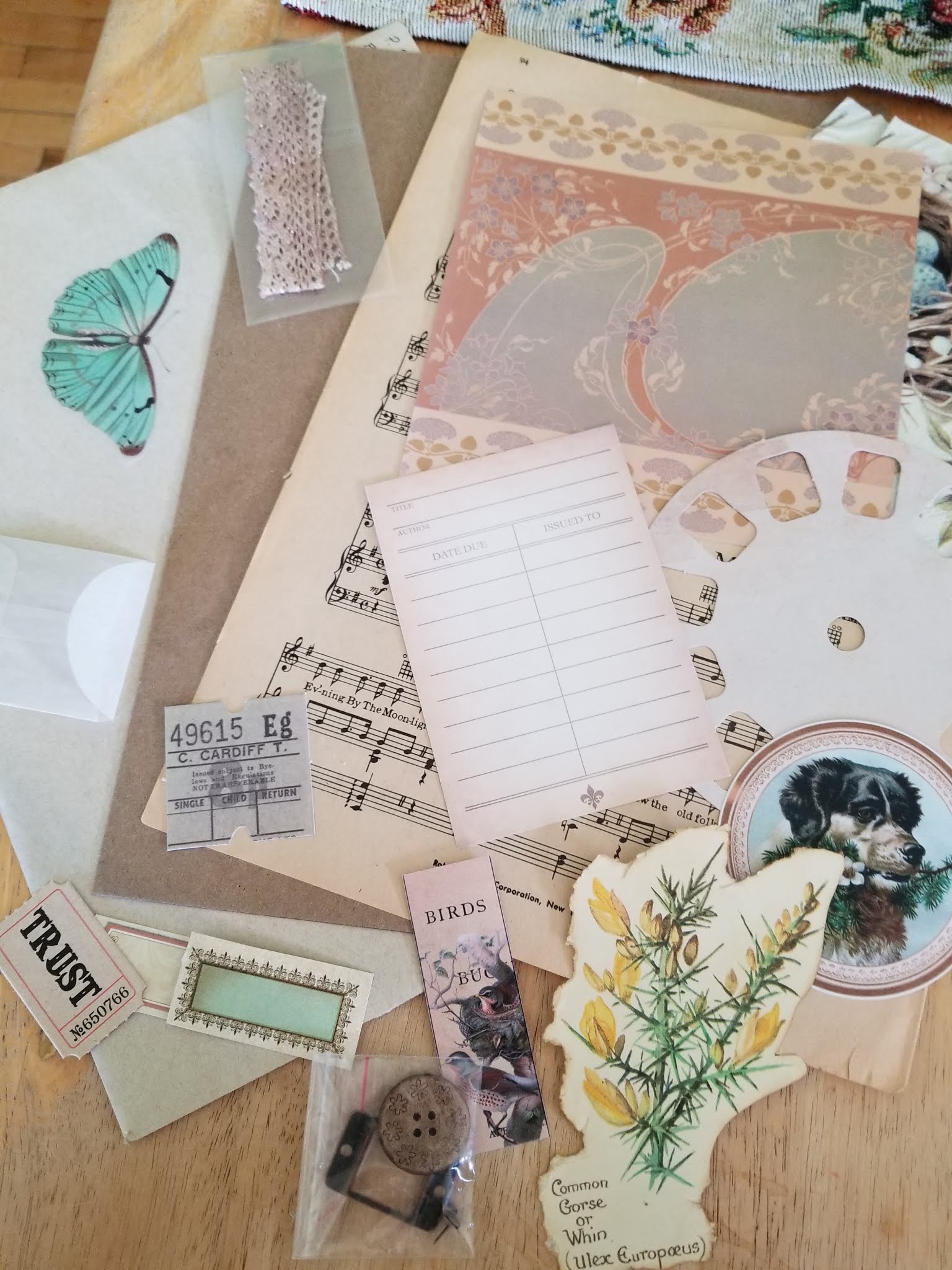 Imagesbykim Bits and Bobs Art Challenge