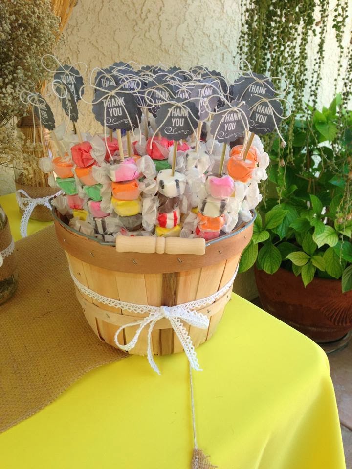 Candy Crate Unique Salt Water Taffy party favors!