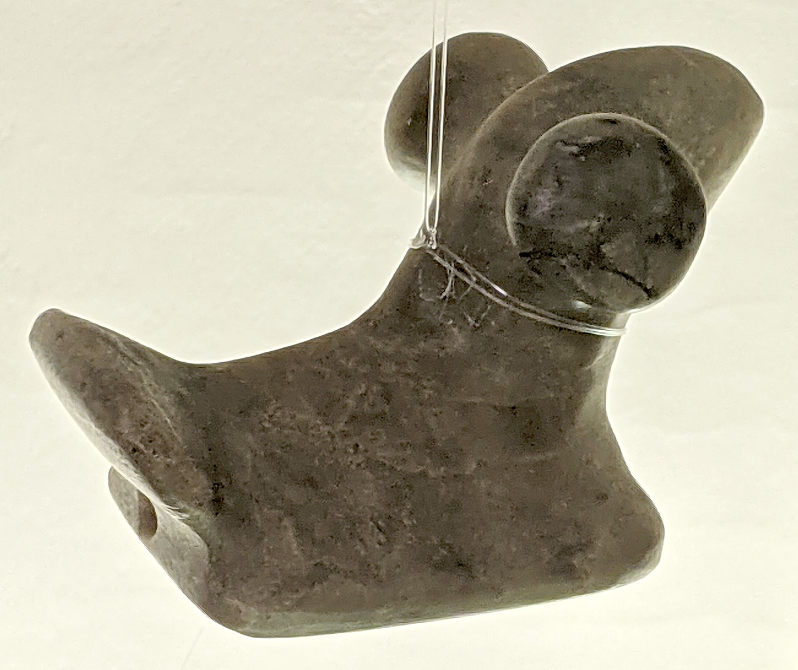 Louisville Fossils and Beyond Native American Bird Stone From