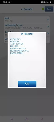 Transfer Bukti Bukti Transfer bank