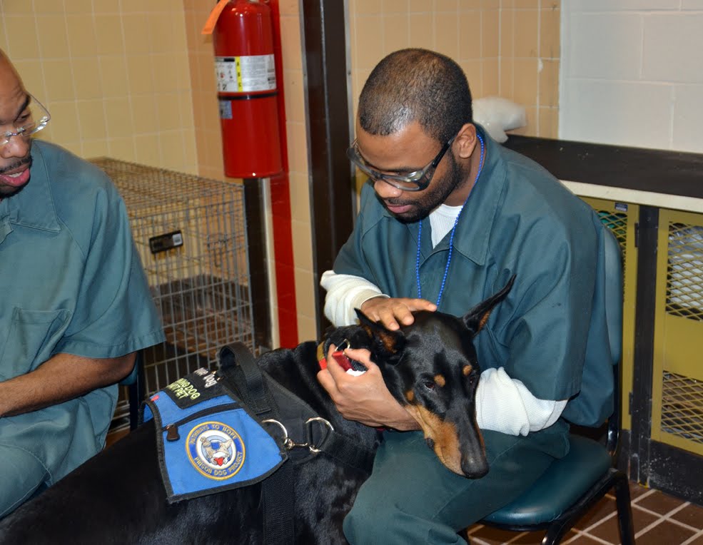 oakwood prison dog visit