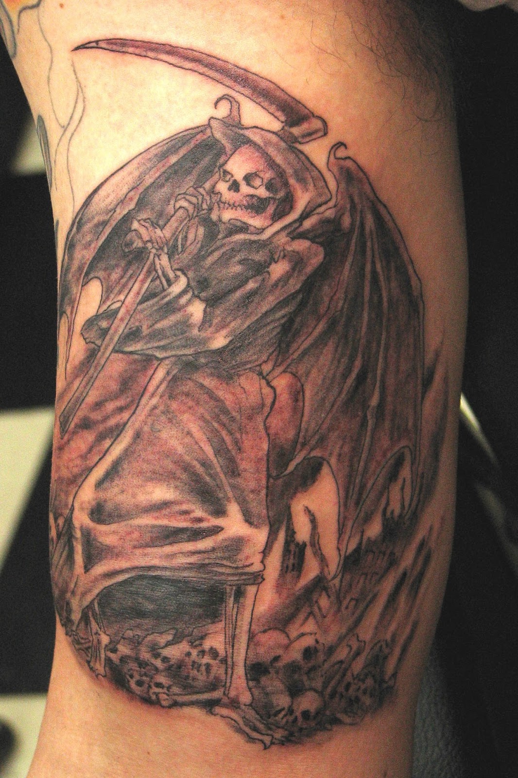 Gombal Tattoo Designs Tattoo Angel of Death Designs Pictures Gallery