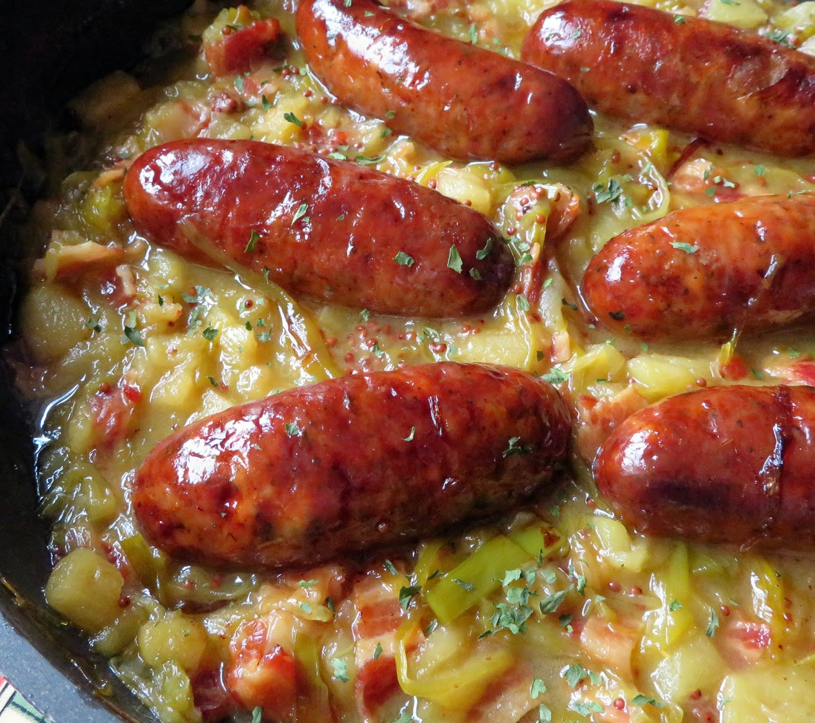 Braised Sausages with an Apple Gravy The English Kitchen