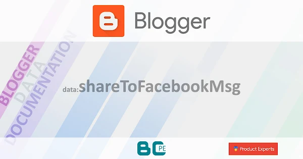 Blogger - Gadget Blog - data:shareToFacebookMsg