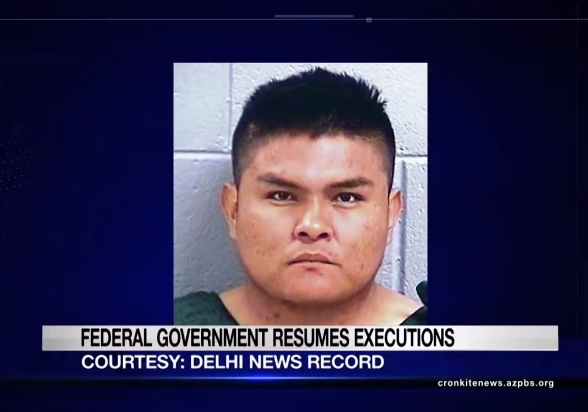 Only Native American on federal death row claims execution ...