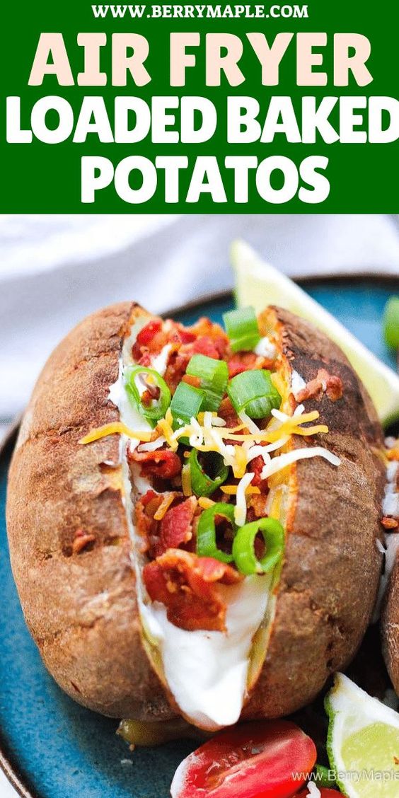 LOADED STUFFED BAKED POTATOES quick recipe Meal Prep Recipes For Busy