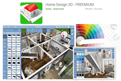 aplikasi desain rumah 3d