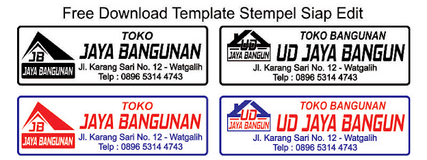 Contoh Stempel Katering Siap Edit Free Download File PDF