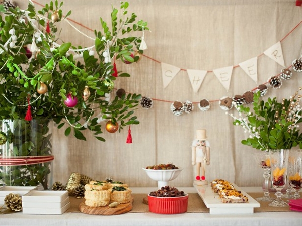 decoração natal rústico