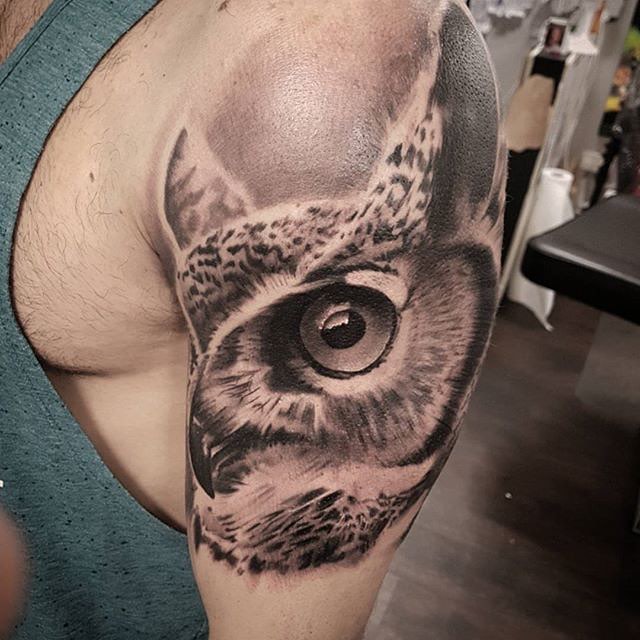 Gambar Tato Burung Hantu Terbaru Paling Keren | Owl Tattoo Design
