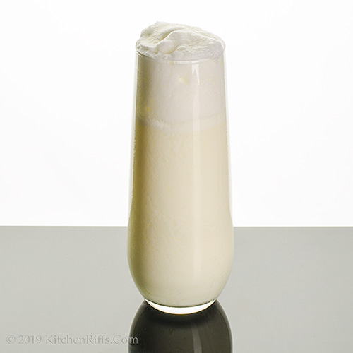 Kitchen Riffs The Ramos Gin Fizz Cocktail