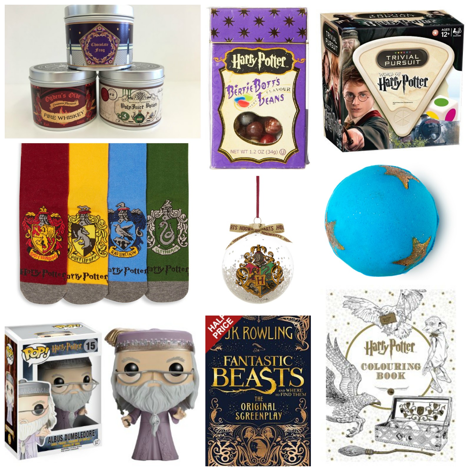 Christmas Gift Guide Gifts for Harry Potter Fans what lauren did today