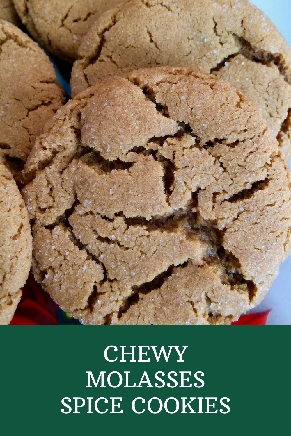 Savory Moments Chewy molasses spice cookies