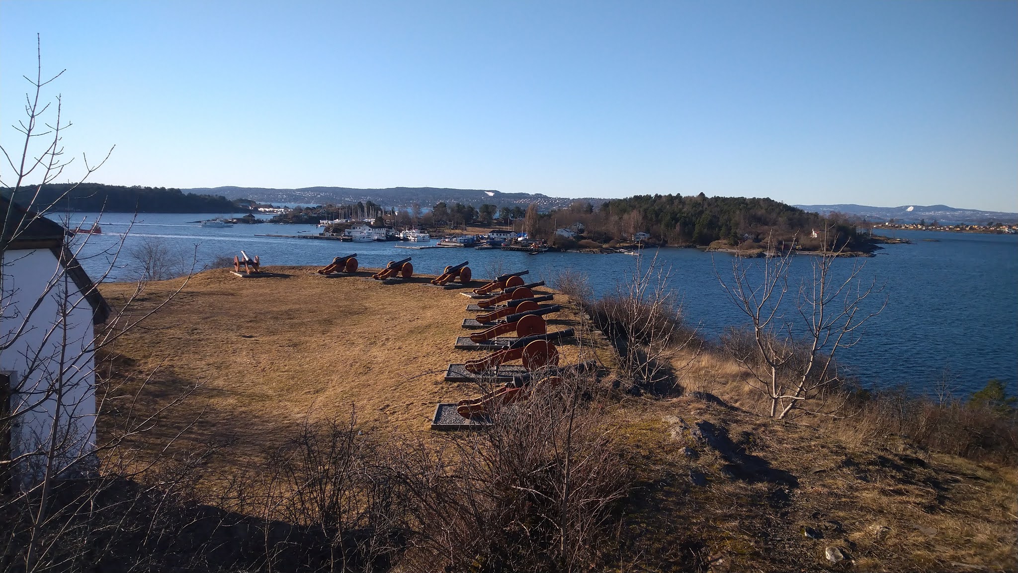 Dagens rundtur på Hovedøya, Oslo, Norge