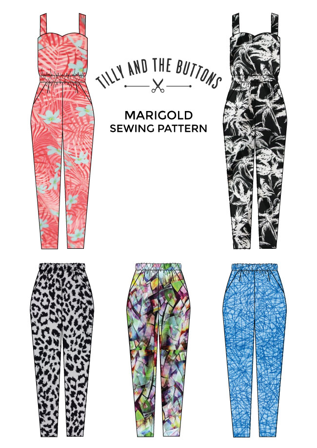 jumpsuit in jeans fabric