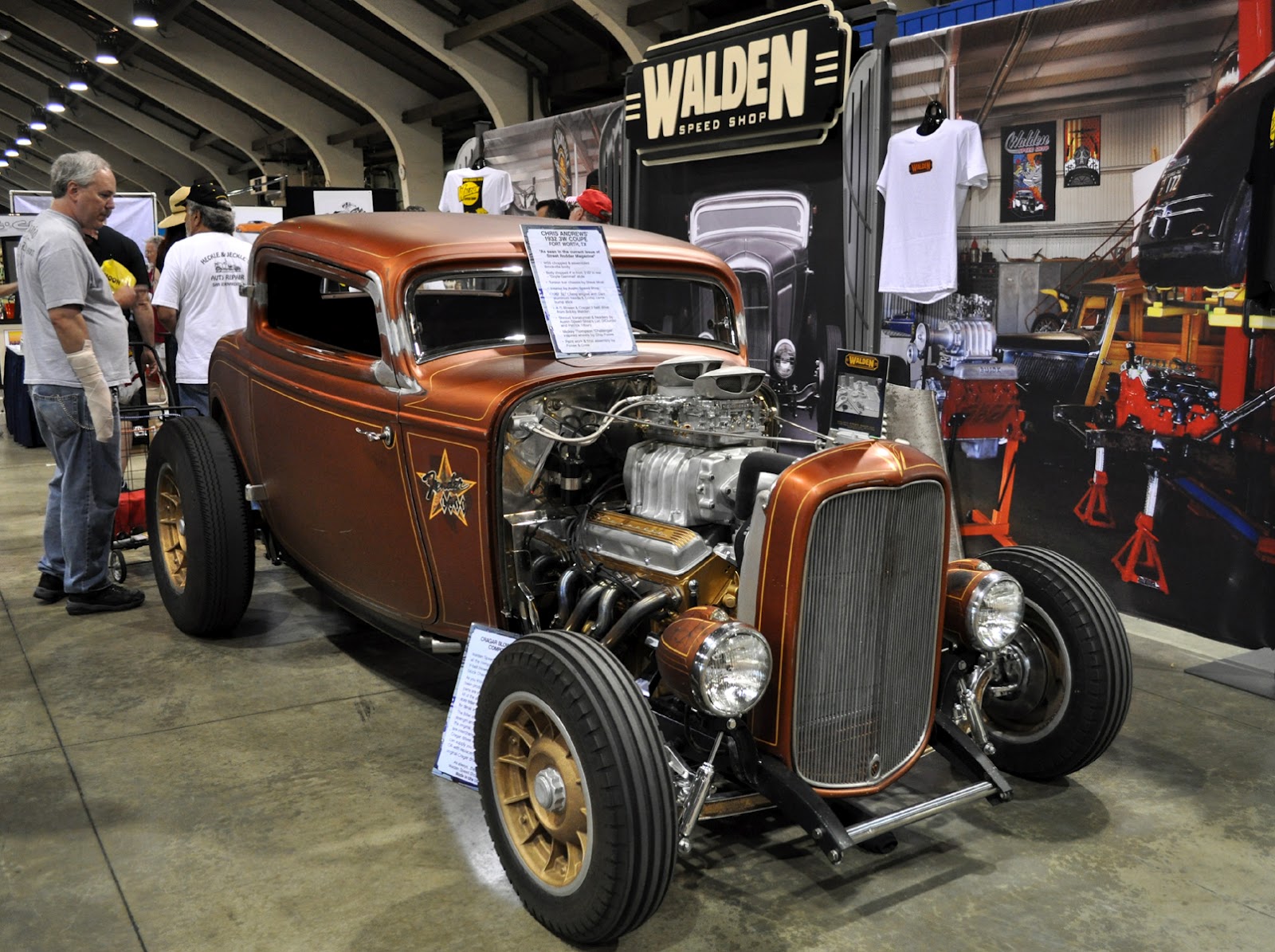 Classic Cars Authority Walden Fenderless hot rod