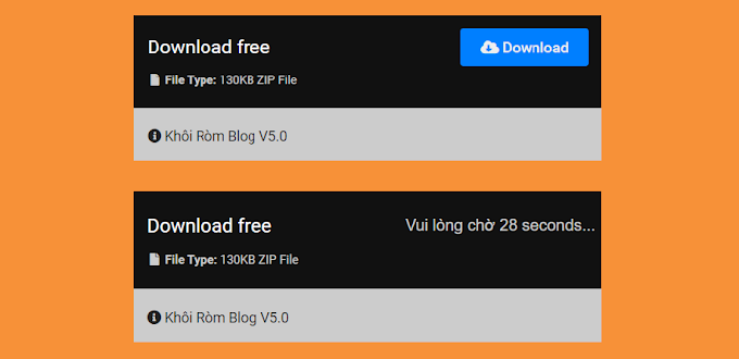 Hướng dẫn tạo hộp download có thời gian đếm ngược