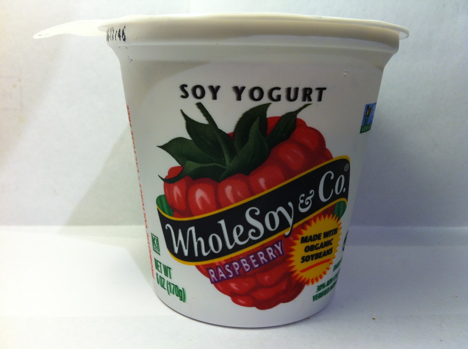 Crazy Food Dude Review WholeSoy & Co. Raspberry Soy Yogurt