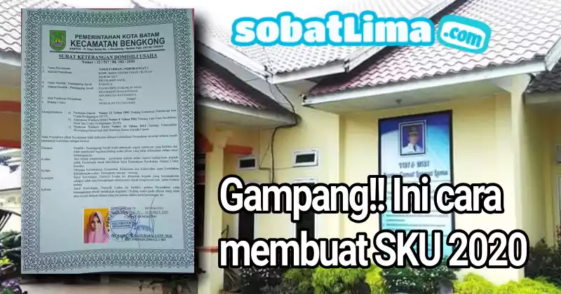 Cara mudah membuat SKU ( Surat keterangan usaha ...