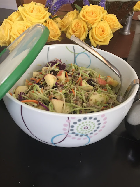 Broccoli Slaw a great summer salad